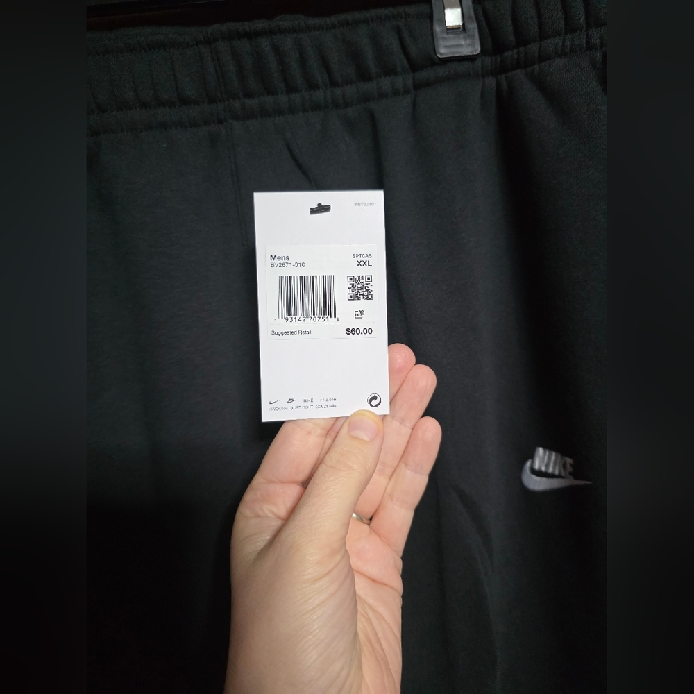 Men's Nike Black Sweatpants XXL NWT